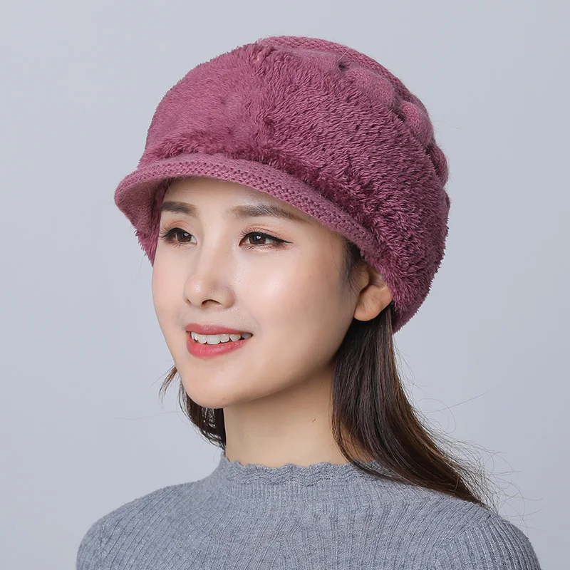 Шапка-ушанка Foux зимняя шапка-ушанка для мужчин и женщин вязаная Лыжная Русская