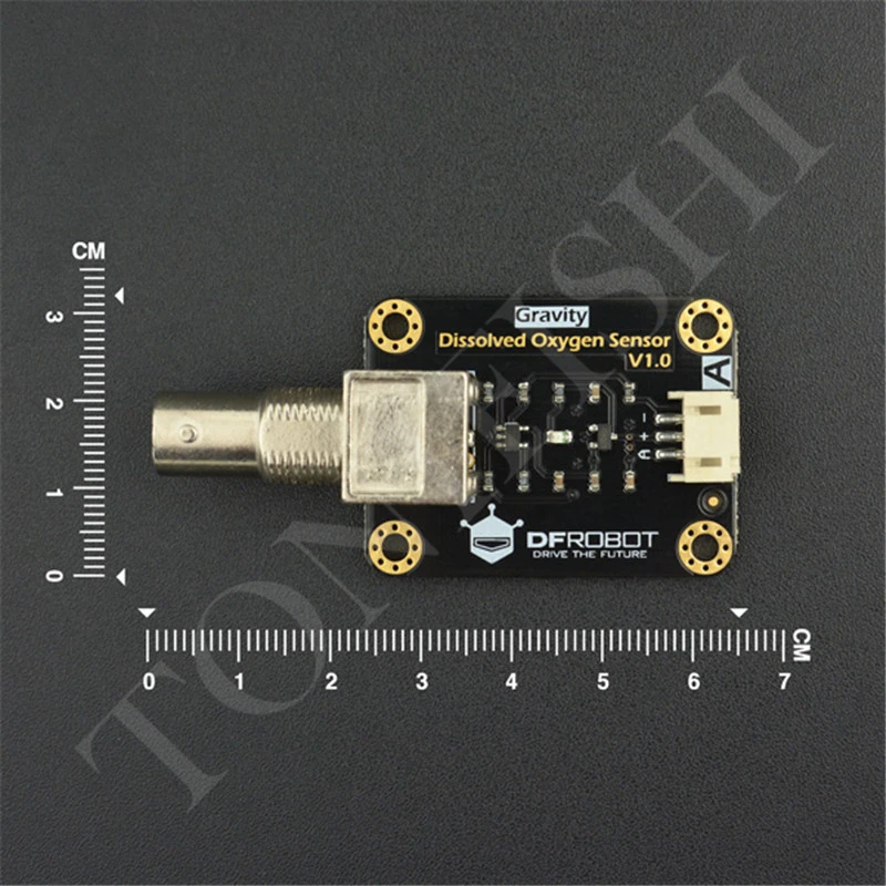 Arduino Compatible Dissolved Oxygen Sensor Probe Water Quality DO Tester O2 Electrode with Transmitter Board without electrolyte |