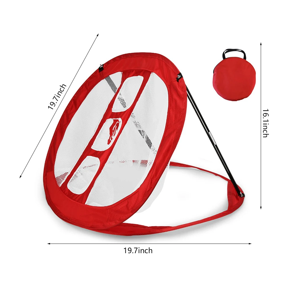 

Golf Practice Net Indoor Outdoor Golf Chipping Pitching Cages Portable Collapsible Golf Practice Training Mats Golf Training Net