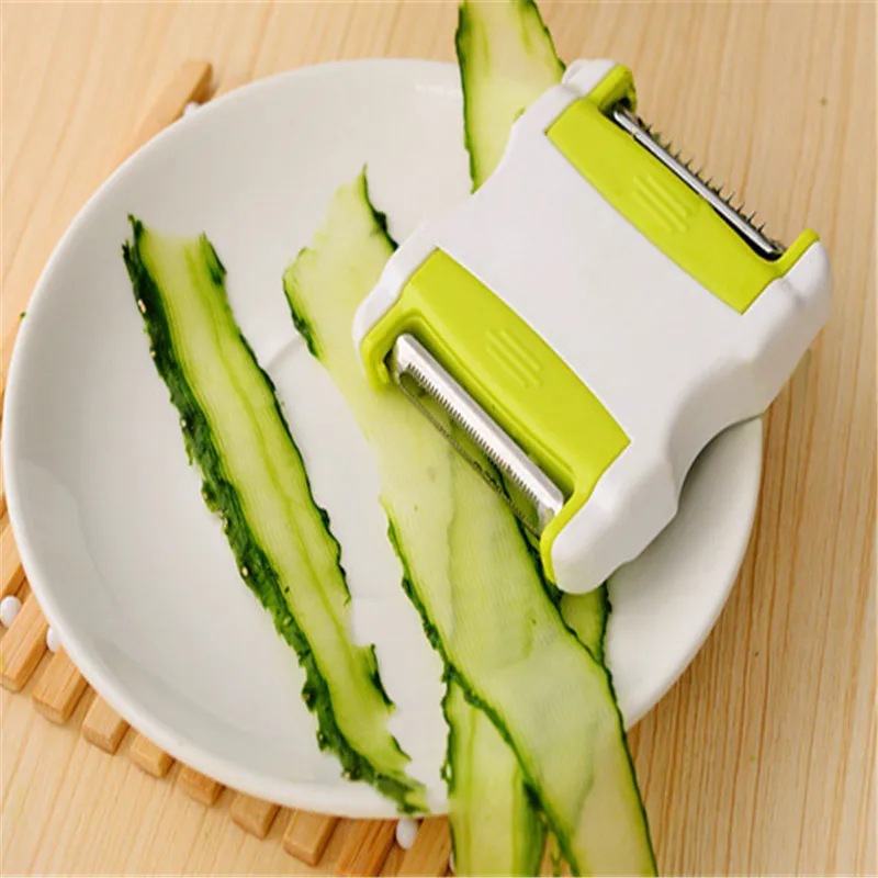 Кухонный инструмент Выдвижная портативная многофункциональная Овощечистка для