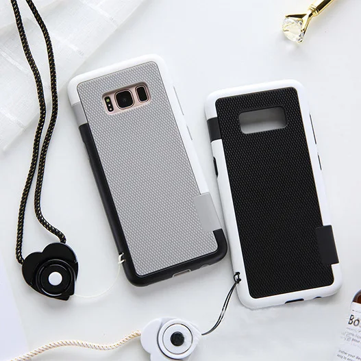 SAM S10 plus Zenus Walnutt Color Shock Shockproof Cover Case For samsung Galaxy S9 S8 note8 note 9 Silicone case+ strap |