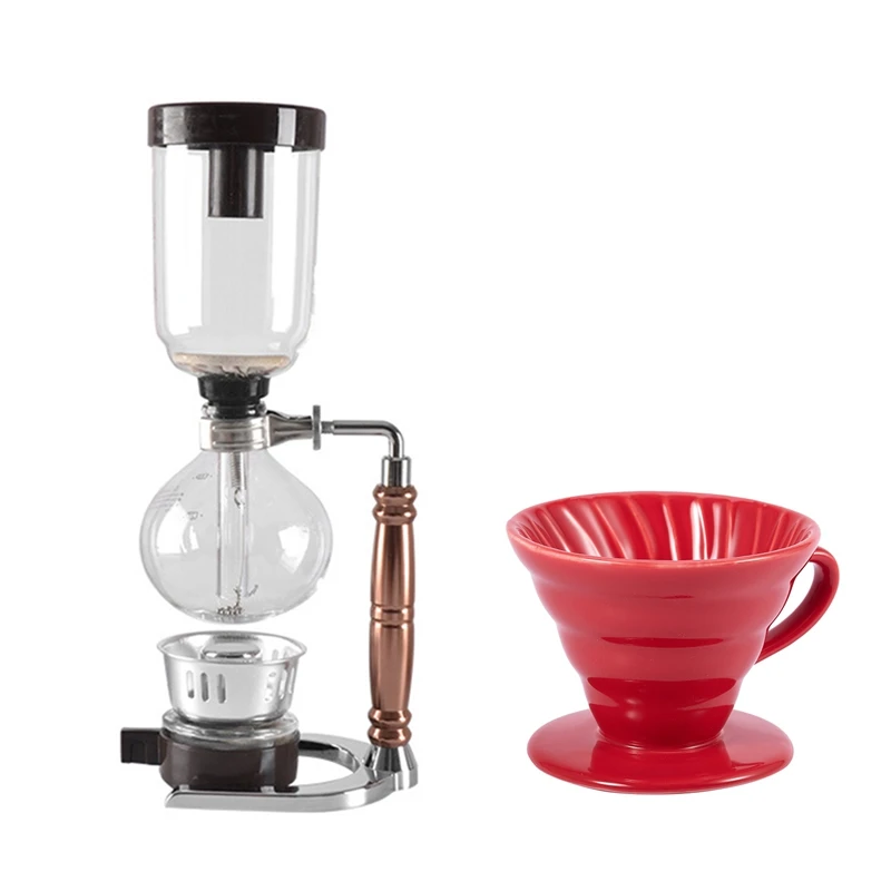 

Керамический кофейный капельный двигатель V60 стильный кофейный капельный фильтр чашка постоянная с фильтром для кофемашины