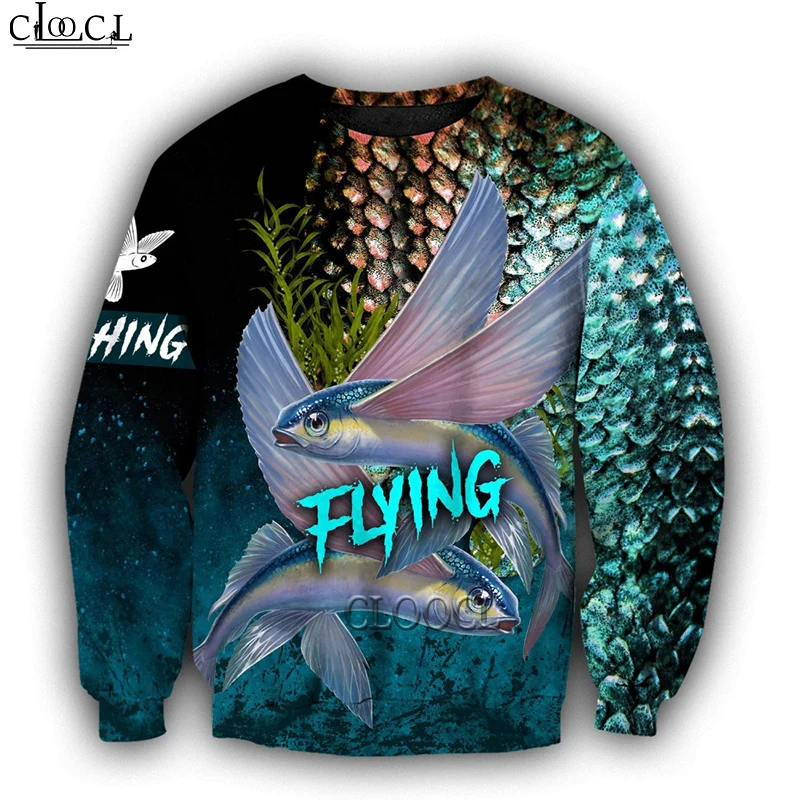 

HX Green Bass Fishing Fashion 3D Print Men Women Casual Hip Hop Autumn Street Sweatshirt Hot Selling Couple Harajuku Tops