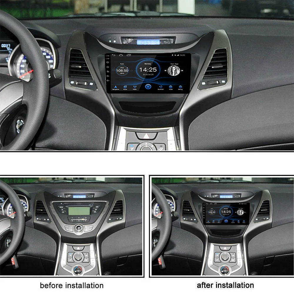 Автомобильный радиоприемник DSP Android 10 1 мультимедийный RDS GPS Navi Mirror Link IPS экран 2 ГБ +