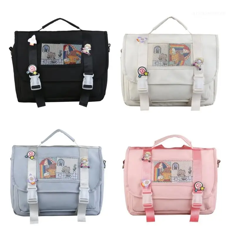 

Модный женский школьный ранец в японском стиле, милая женская сумка на плечо для девочек-подростков, повседневные маленькие рюкзаки, популя...