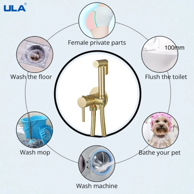 Латунный смеситель для биде с гигиеническим душем | Строительство и ремонт