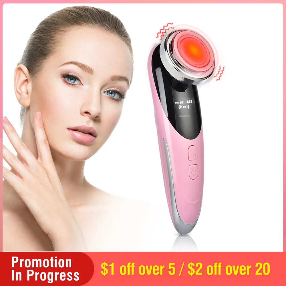 

Radio Mesotherapy Electroporation rf lifting Beauty LED Photon Face Skin Rejuvenation Remover Wrinkle Radio Frequency