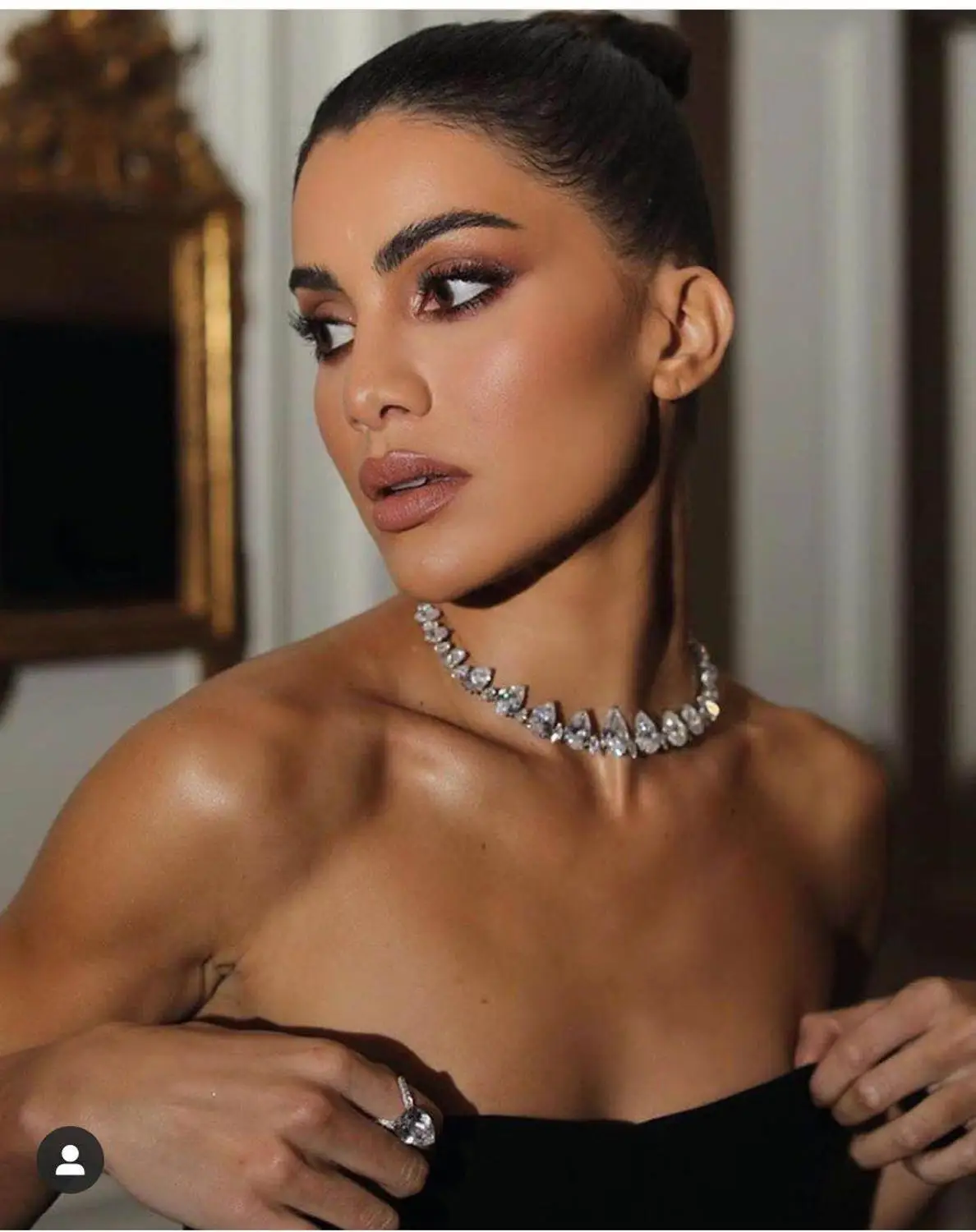 JaneKelly популярное ожерелье с цепочкой из фианита ААА латунное основание позолотой