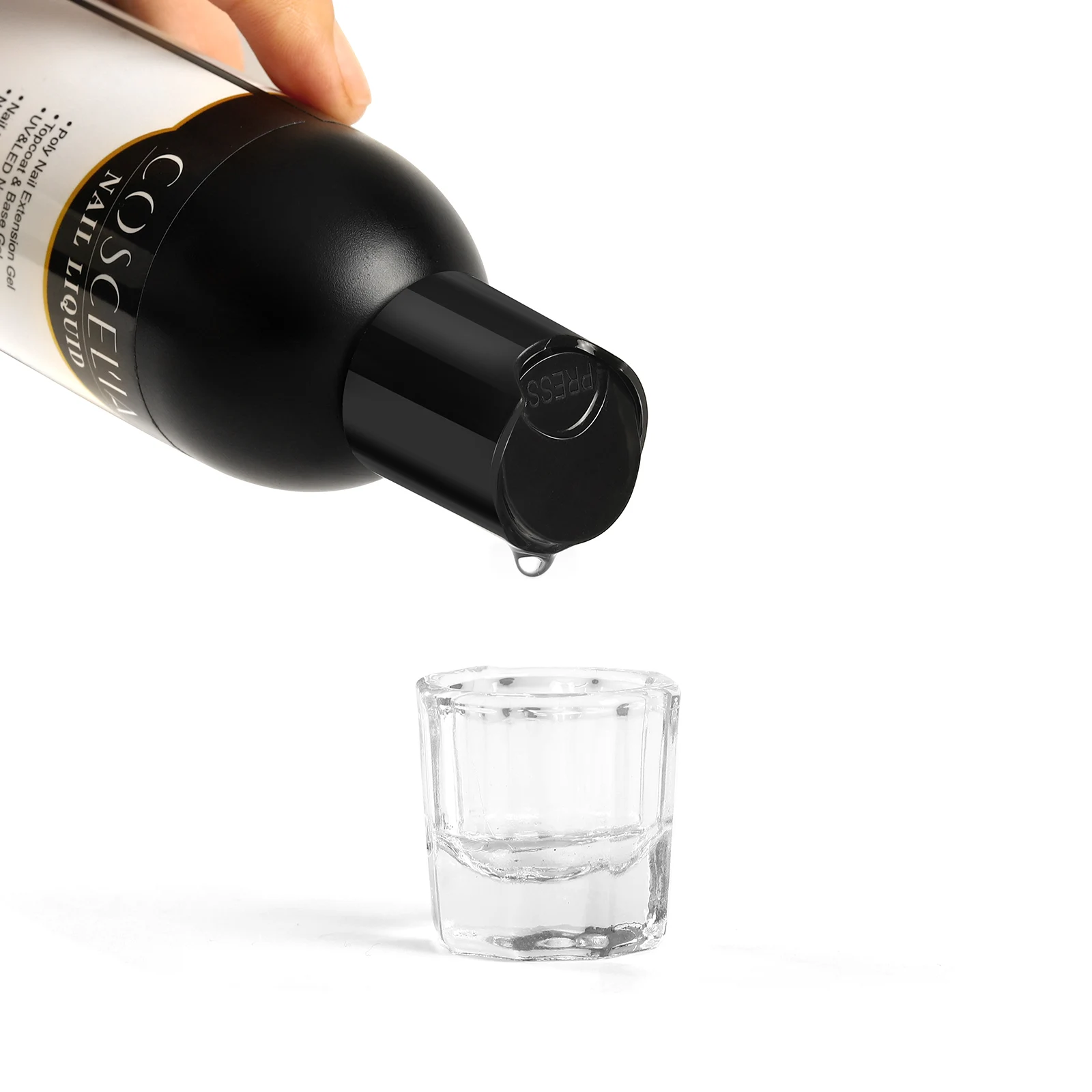 Жидкий раствор для ногтей 150 мл полимерный УФ-гель акриловый Гель-лак маникюрный