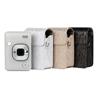 streaming light pu leather liplay case camera protective shoulder bag for polaroid fujifilm instax mini liplay camera