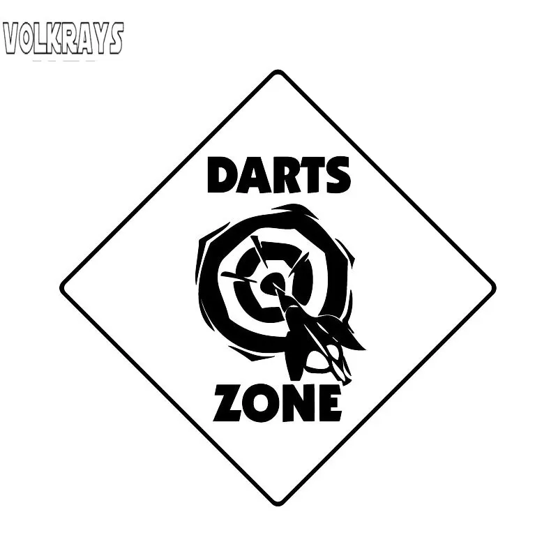 Volkrays стикер автомобиля Дартс пересечение знак зоны аксессуары для мотоциклов