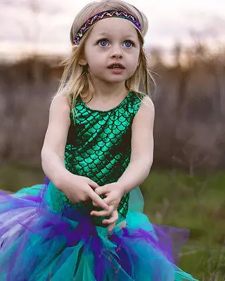 Новинка 2020 года вечерние платья для маленьких девочек из 2 предметов зеленый топ