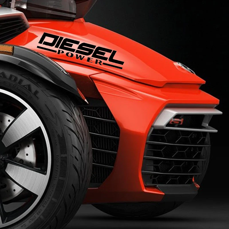 Дизельный Мощность винил JDM наклейка автомобиля Стикеры ход поршня дизельного