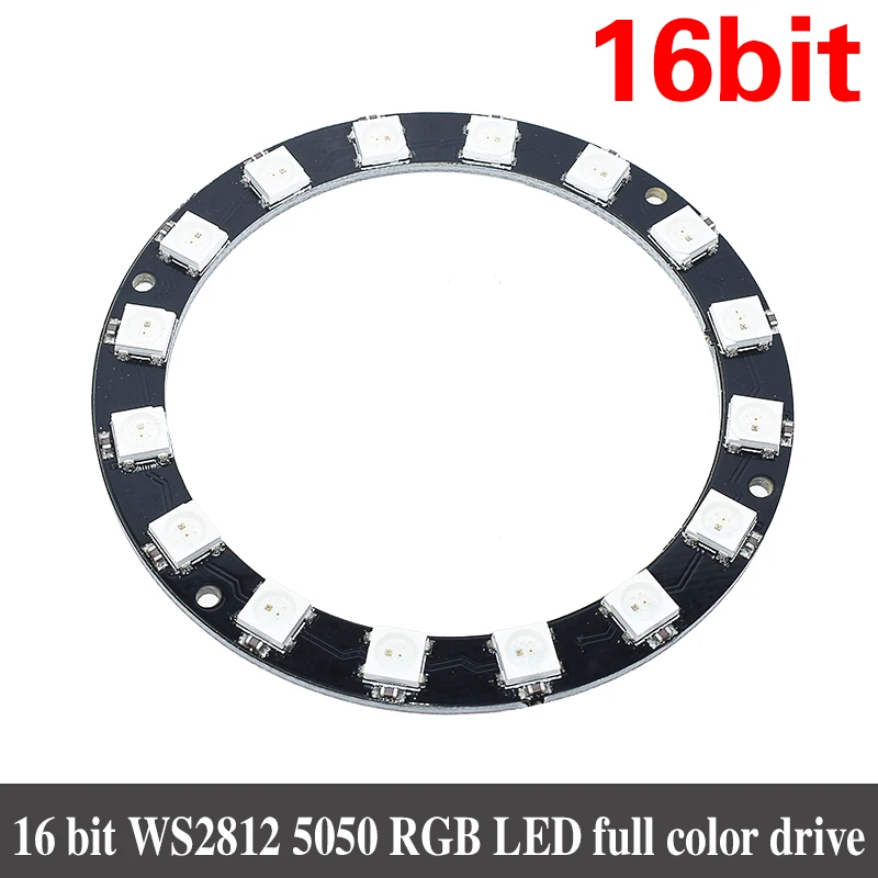 4, 8 12 16 каналов WS2812 WS2812B WS 2811 5050 RGB светодиодный светильник Панель модуль 5V 1Bit 4Bit 8Bit 12Bit 16Bit 24Bit Радужный светодиодный точное