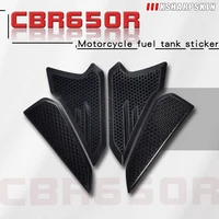 motorcycle fuel tank non slip stickers traction side pad knee grip decal protective stickers for honda cbr650r cb650r