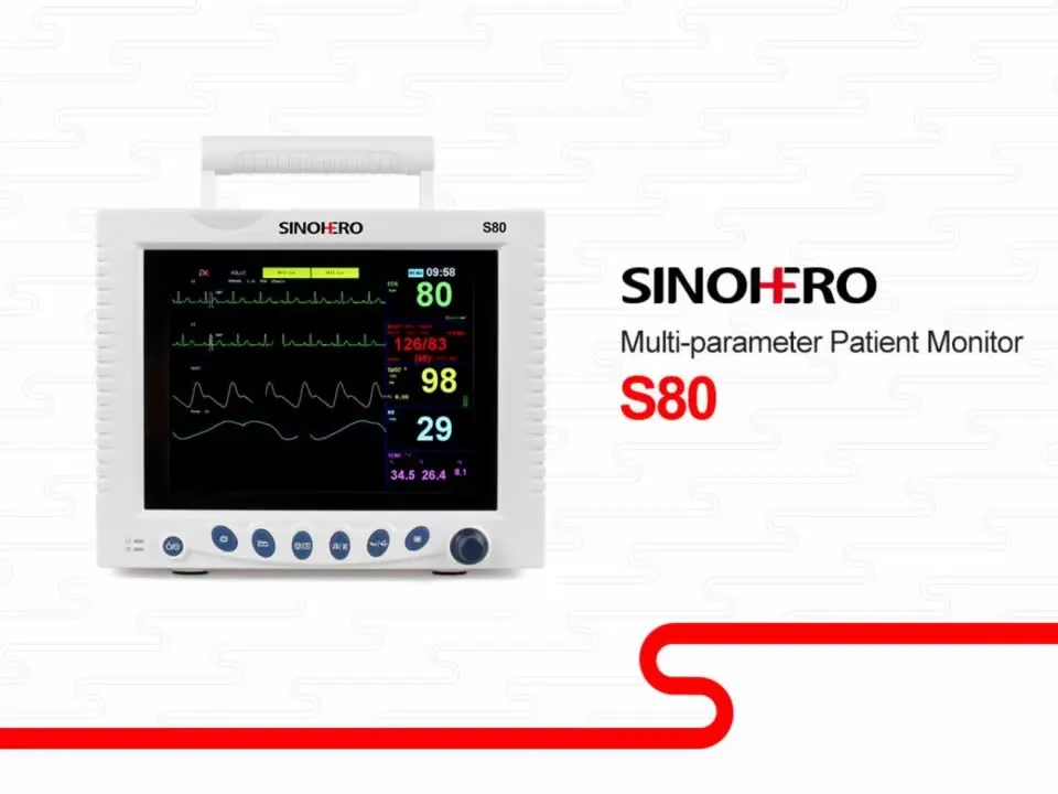

Высокое качество, 10,4 дюймовый Tft дисплей, больничный, ИС, ветеринарный, многопараметрический монитор пациента