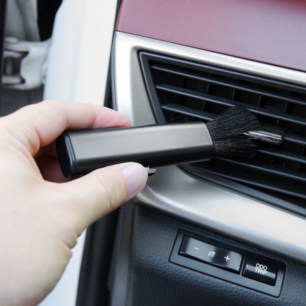 Car retractable cleaning brush wool Cleaning Tool for Ford focus fiesta mondeo mk4 mitsubishi outlander asx lancer | Автомобили и