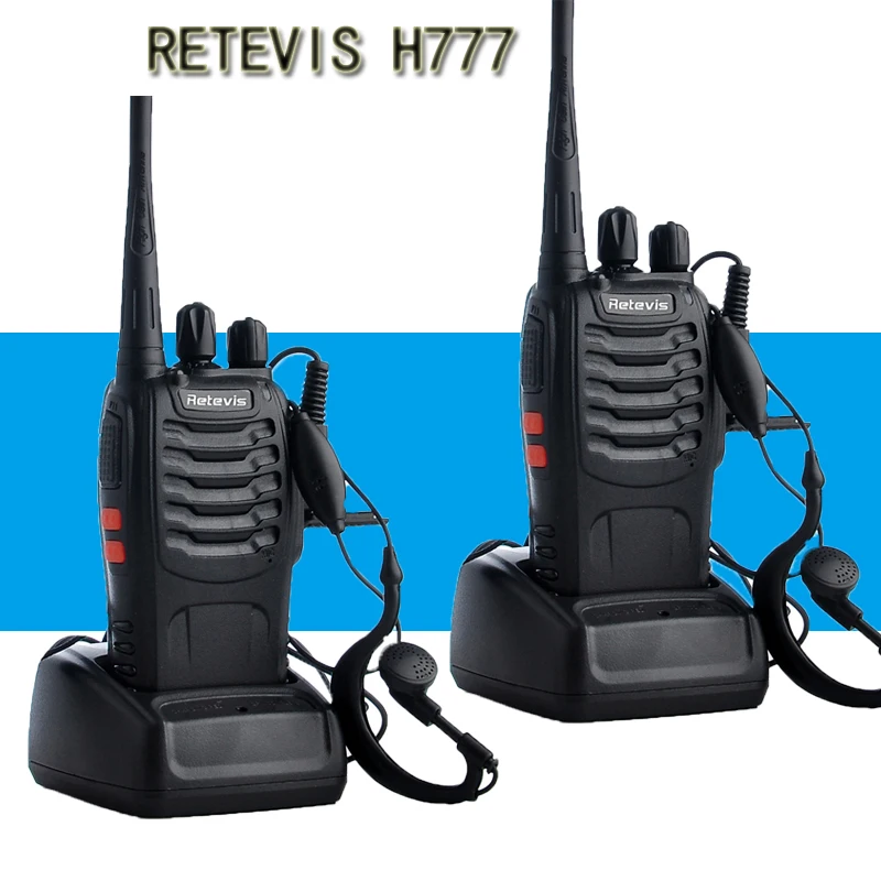 

2PCS Retevis Civil use Professional Walkie Talkie Handy Two-Way Radio Station Transceiver Communicator Ham Radio Communicator