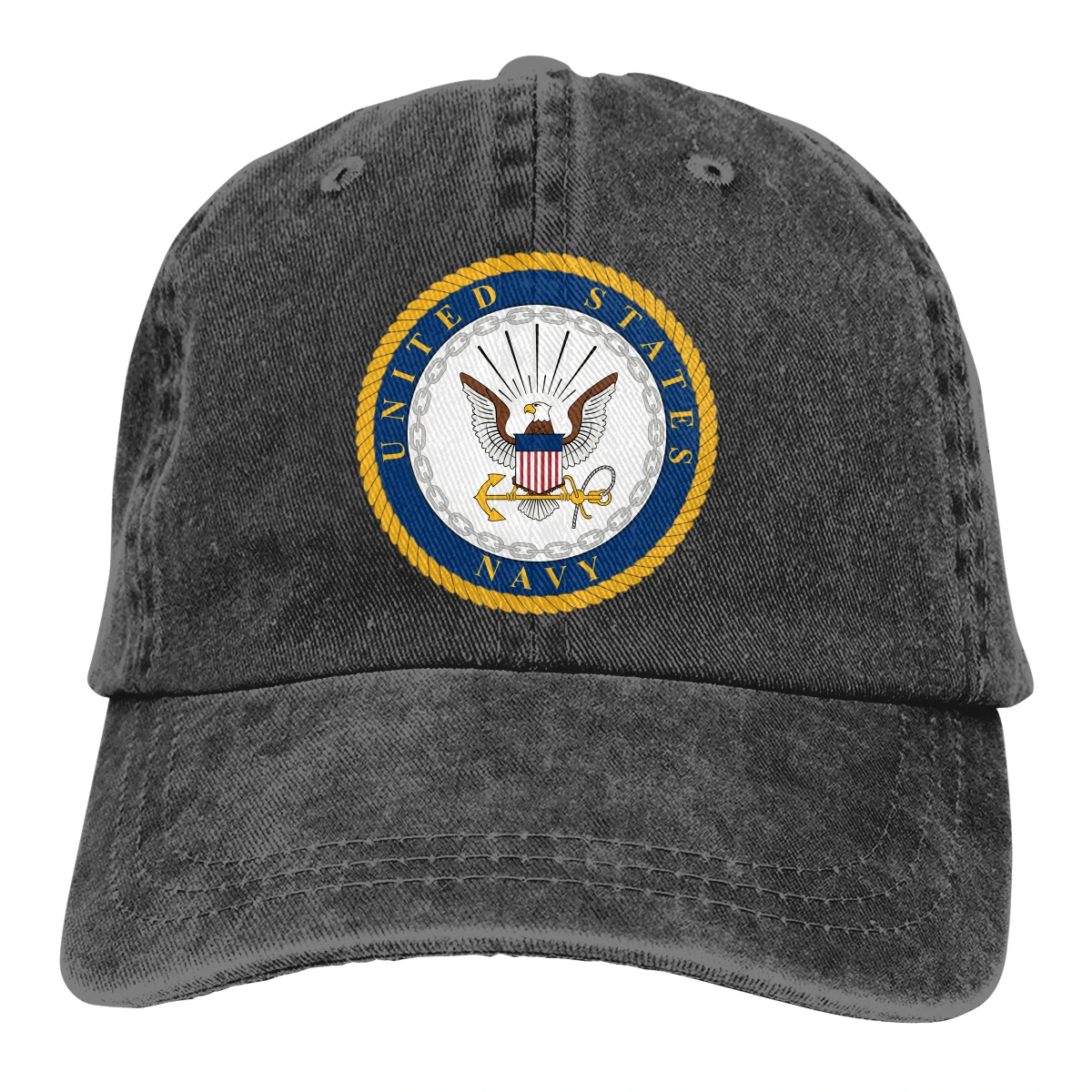 

Navy man's woman's Retro Washed Cowboy hat Vintage