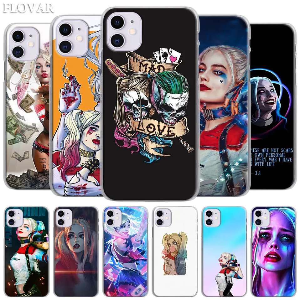 Харли Куинн самоубийцы отряд чехол для Apple iPhone 11 Pro 11 Pro MAX X XR XS MAX 7 8 6 6s Plus 5s SE Hosing Cover Coque