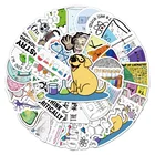 1050 шт.упак. научная химическая лаборатория биология наклейки для мотоцикла ноутбука компьютера автомобиля детских игрушек холодильник