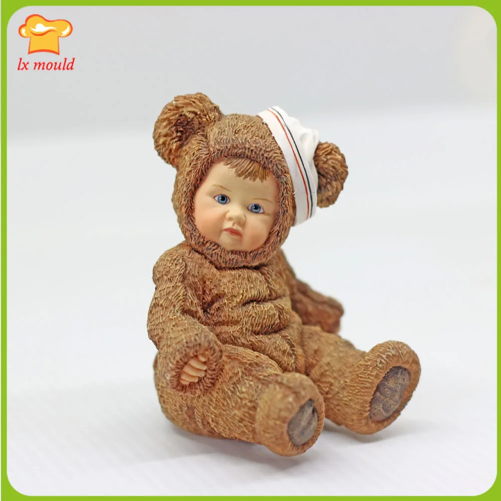 

Силиконовые формы для детской одежды, для праздника, дня рождения, 3D, форма для мыла свеч, инструменты для украшения торта
