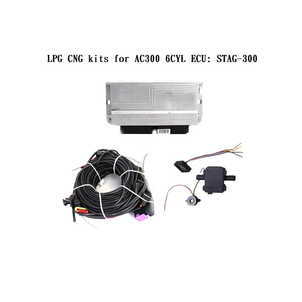 4/6 цилиндр AC300 газовая система ECU для LPG CNG концертный комплект для автомобиля версии 11,2/3