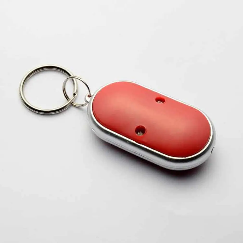 

Key Finder Anti-lost Smart Key With LED Torch Whistle Key Finder Flashing Beeping Keys Tracker Locator Accessories