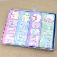 48 pcslot cartoon sumikko gurashi memo pad cute n times sticky notes stationery sticker notebook school supplies bookmark label