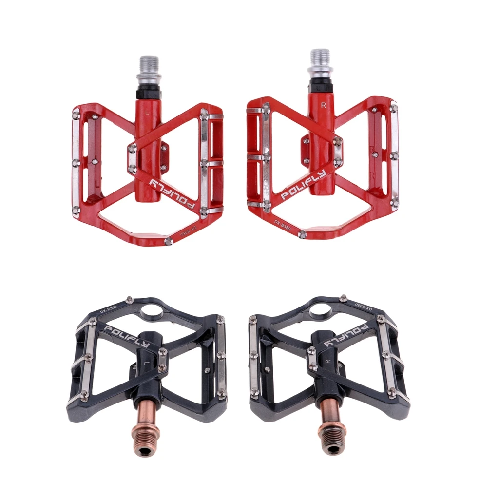 

MTB Mountain Bicycle Road Bike BMX Flat/ Platform Pedals 3 Bearings 9/16inch