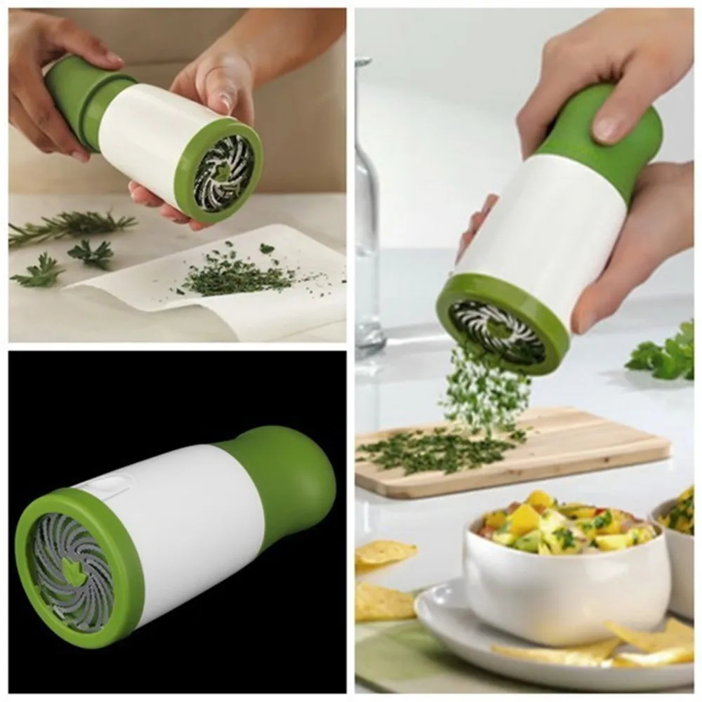 1pcs Pepper mill hand grinder herb grinder Spice Mill Parsley Shredder Chopper Fruit Vegetable Cutter cooking kitchen tools