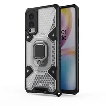 For Oneplus Nord 2 5G Shockproof Rugged Armor Protector Phone Shell For One plus Nord2 5G Magnetic Car Holder Phone Case Cover