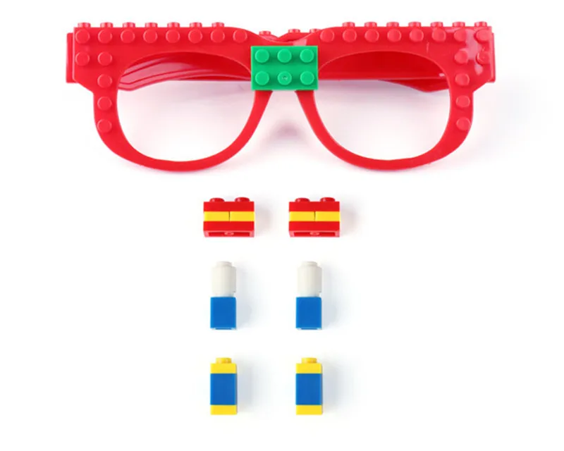 Рамка для очков Строительная пластина строительных блоков техника Базовая рамка