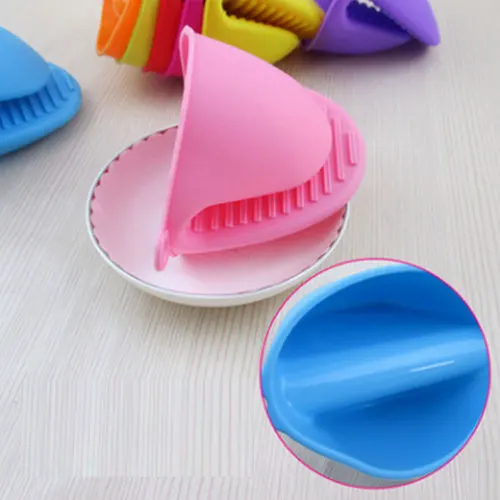 

High temperature resistant silicone hand glove heat insulation anti-hot anti-skid baking oven microwave oven tray glove holder