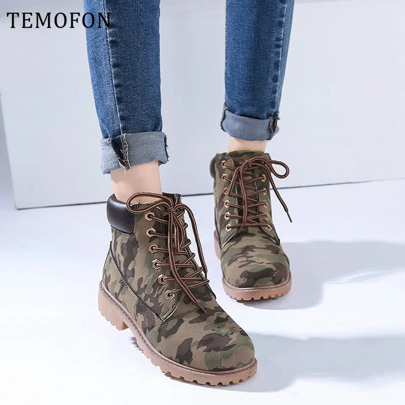 Зимние ботильоны женские зимние ботинки плюшевые на шнуровке повседневная