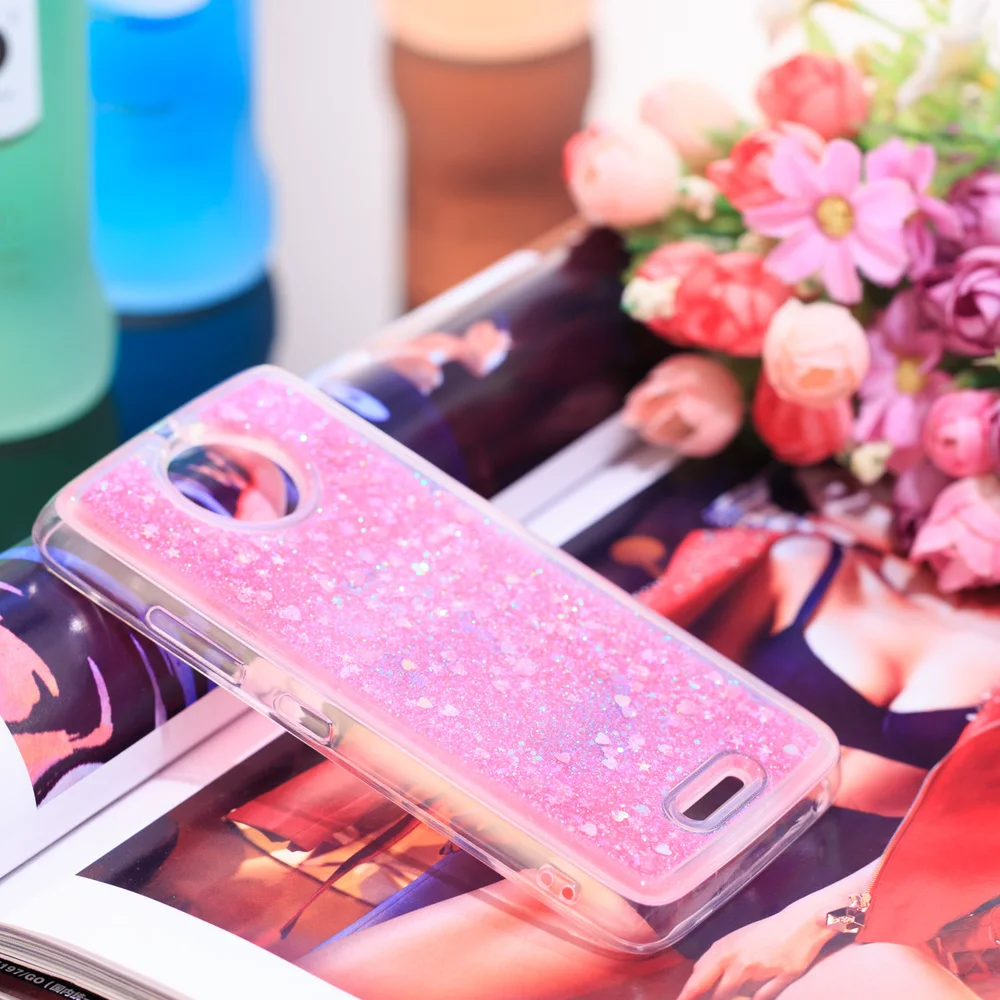 Мягкий чехол с блестками и зыбучим песком для Motorola Moto C XT1750 XT1754 XT1755 XT1756 XT1757 XT1758 |