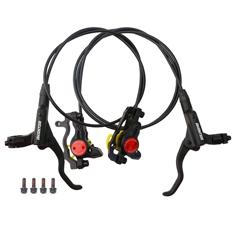 

Набор гидравлических тормозов akfore AK HB-875 для горного велосипеда, 800/1400 мм, комплект дисковых тормозов с давлением масла для горного велосипед...