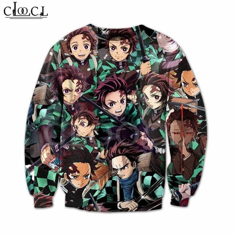 Футболка Мужская/женская с 3D принтом толстовка капюшоном Свитшот Kamado Tanjirou