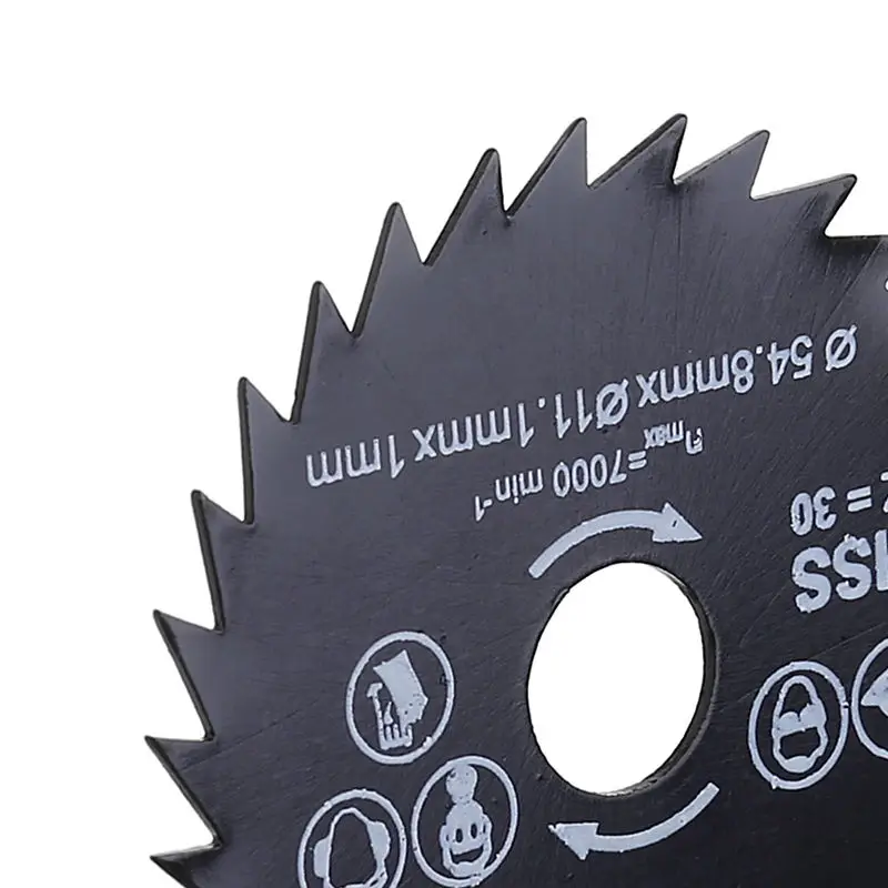 

\\\\tWood Saw Hss 54.8mm Metal Blade Steel Mandrel Out Granite Circular CuttingTool