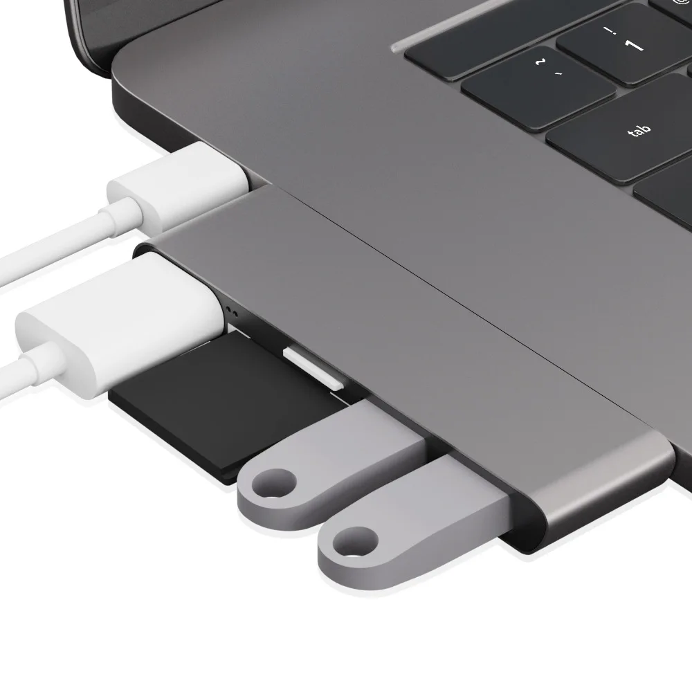 

New Type C to SD TF card reader 5in1 multi-function HUB laptop USB-C spreadwock