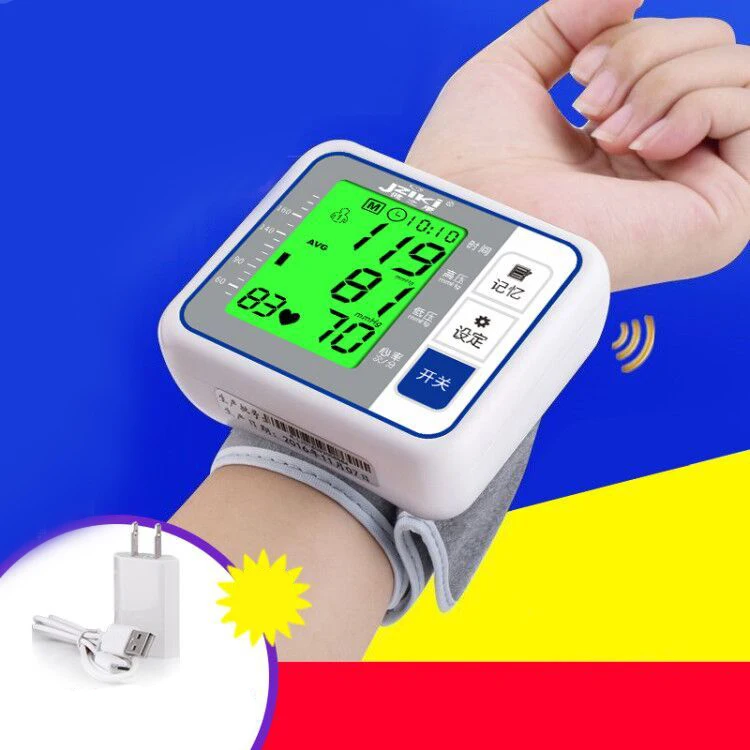 

Precision wrist Voice electronic blood pressure measurement Blood pressure instrument home hypertension meter