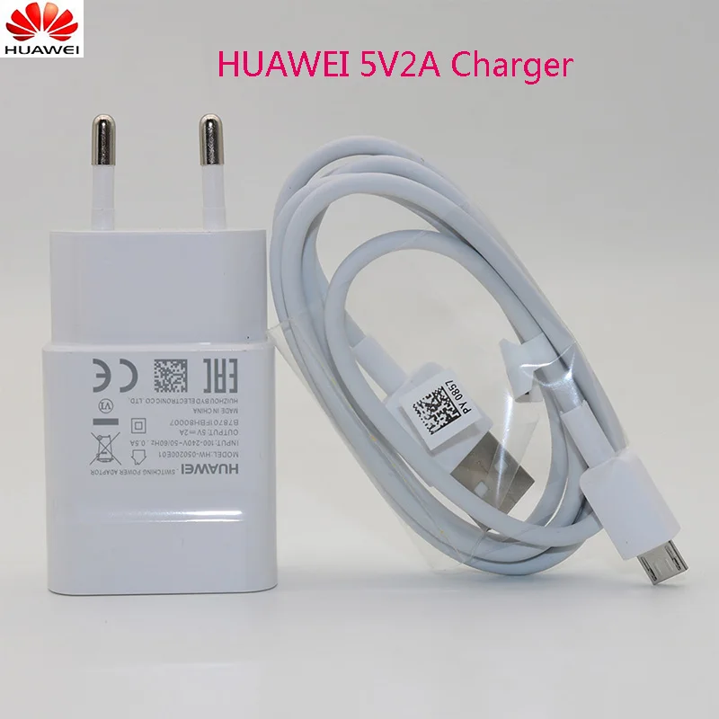 

Original EU US Huawei Mate 10 Lite charging 5V2A charger and micro cable for p8 p9 p10 lite mate 10 lite Honor 8x 7x y5 y6 y7 y9