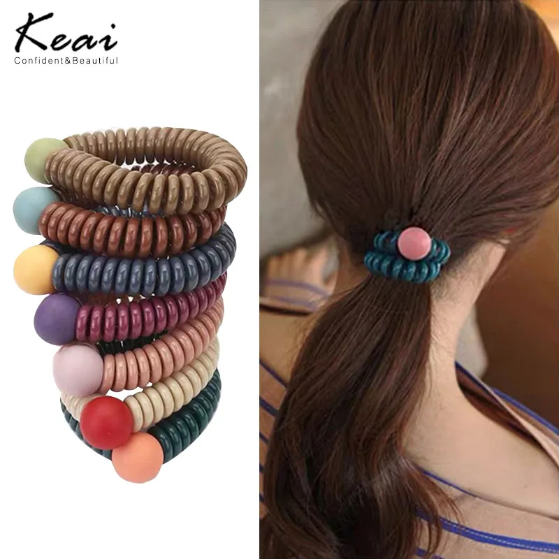

Twists Scrunchies Hair Ring Candy Color Hair Ties Scrunchy Elastic Hair Ropes Ponytail Hair Accessories Girls Hairbands Gifts