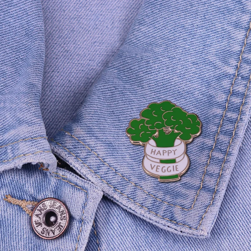 

SP1101 Vegetables Enamel Pin Cartoon Brooches Button Badge Gift for Friends Lapel Pin Funny Jewelry