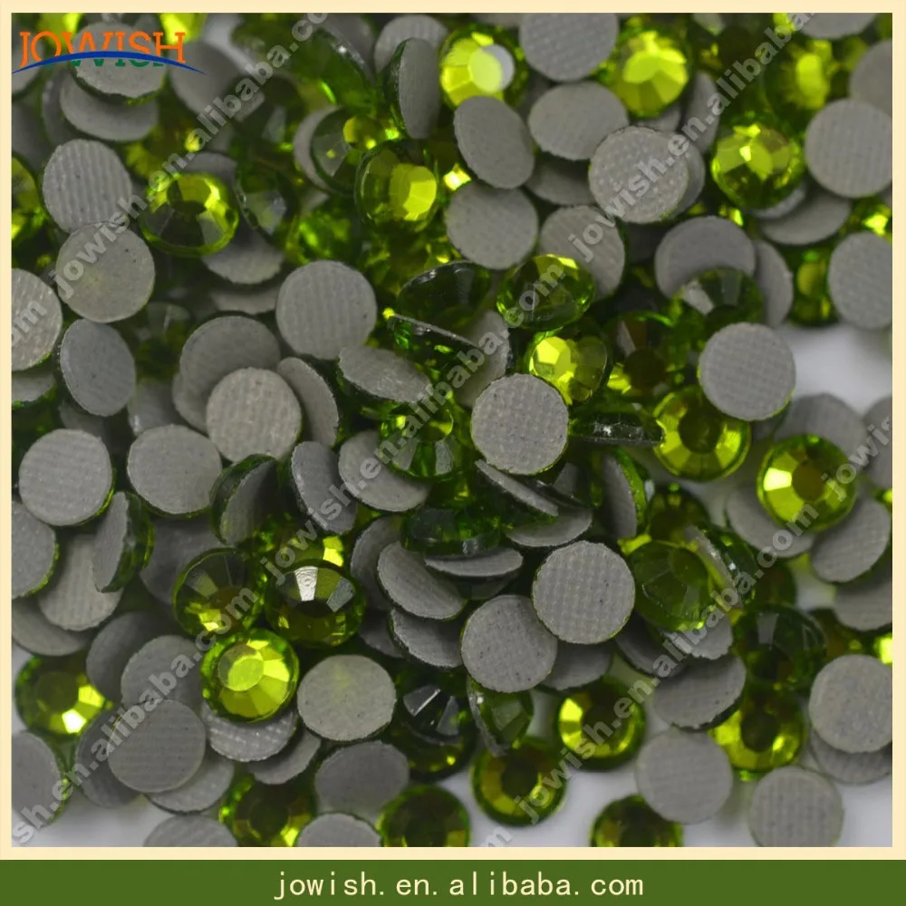 Korean Peridot Rhinestone SS6 to SS30 lead free crystals стразы и декорации hotfix flat back stone for clothing dress bags | Дом