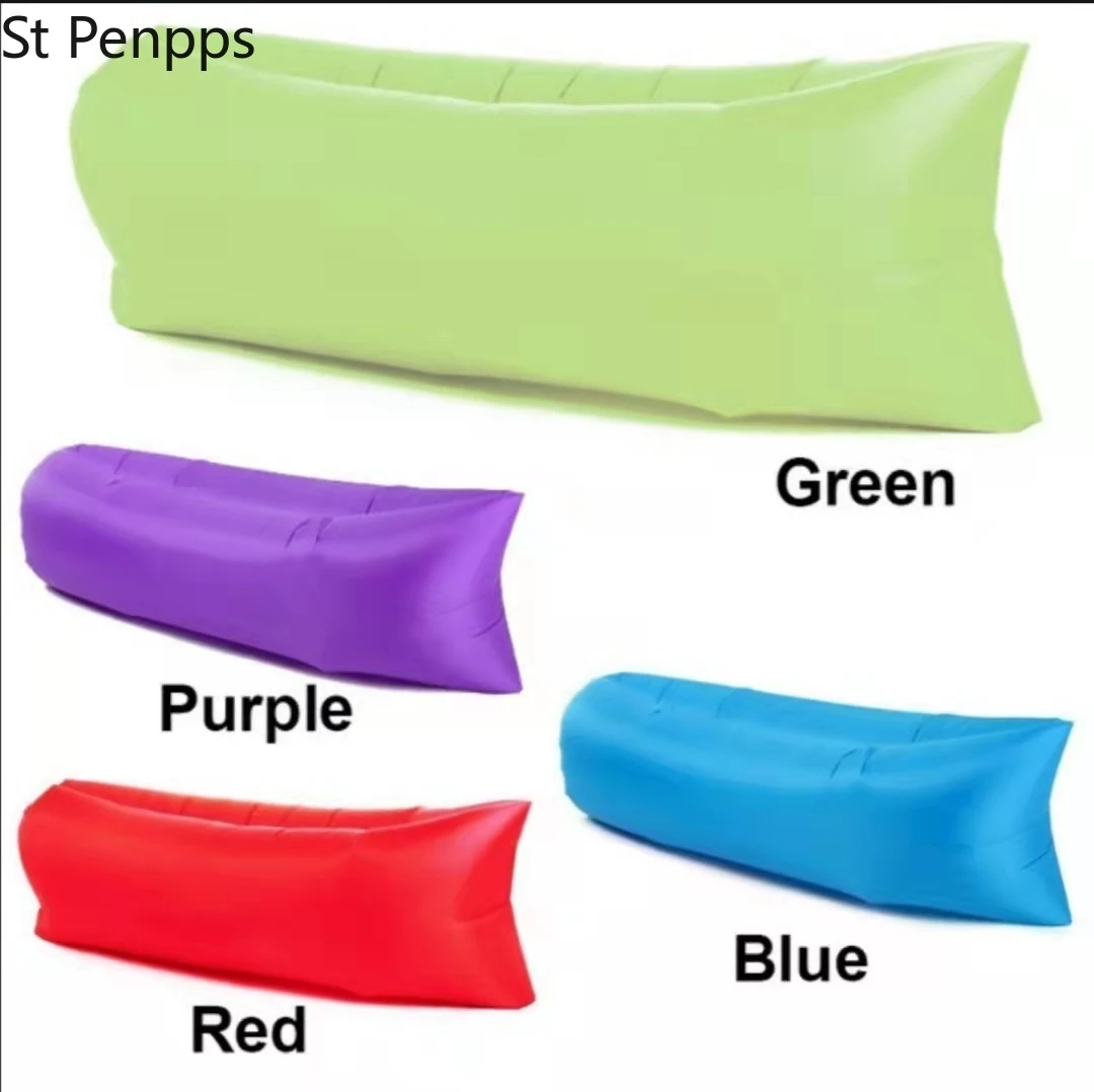 Camping chair Beach Picnic Inflatable Sofa Lazy Ultralight Down Sleeping Bag Air Bed Lounger Outdoor Furniture | Мебель