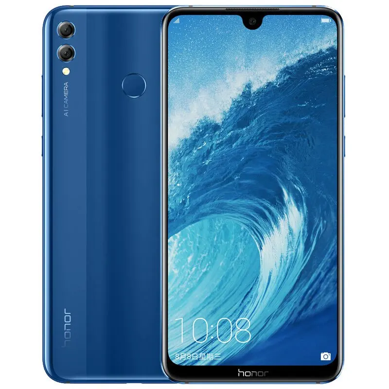 Original Honor 8X Max 4G LTE Mobile Phone Snapdragon 660 Android 8.1 7.12&quot 2240x1080 Full Screen Fingerprint Dual Sim 5000mAh |
