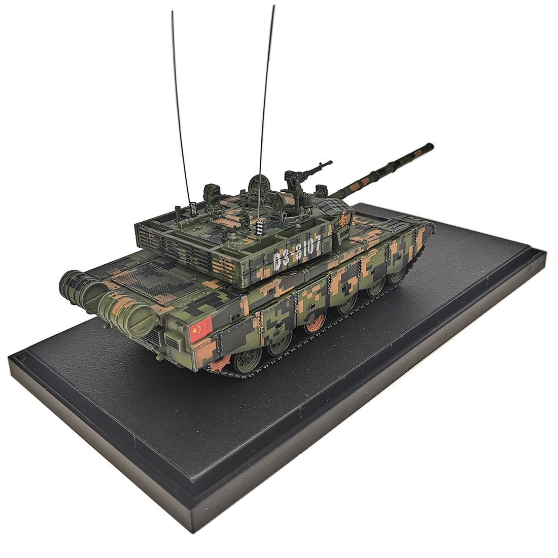 Fundici&oacute;n a presi&oacute;n a escala 1:72, modelo de tanque militar 99A, juguete para regalo de colecci&oacute;n-1