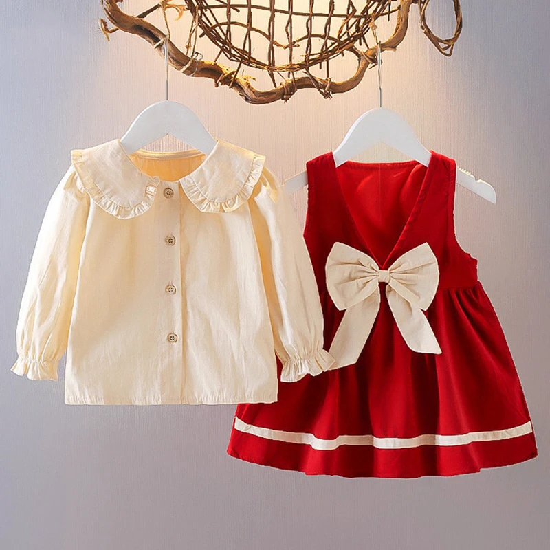 HE Hello Enjoy/милые наряды комплект одежды принцессы из 2 предметов для маленьких