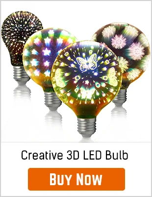 Рождественское украшение светильник E27 4 Вт 3D светодиодный светильник A60 G95 G125 фейерверк бабочка Звездное небо Снежинка ослепительные цветные лампочки Эдисона
